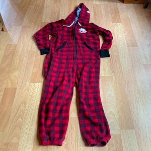 Roots buffalo plaid onsie